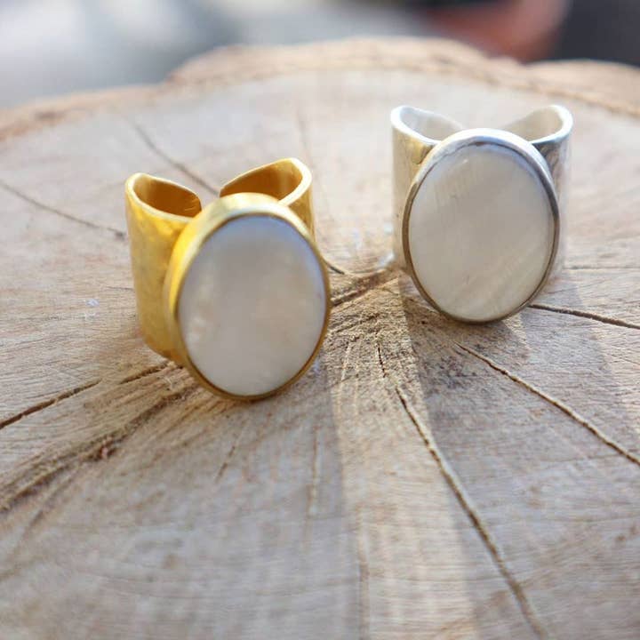 Bague LUCA en argent pour la vente par MIO JEWELS