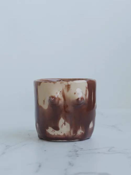 Jardinera Doris con vitíligo para venta al por mayor de Vivas Ceramica