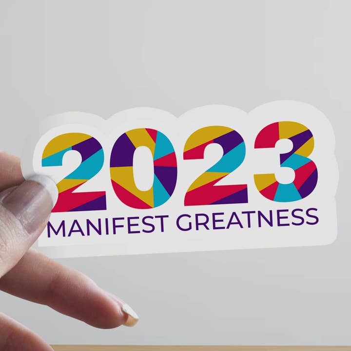 Autocolante Manifesto Grandeza por atacado de Pop Haste