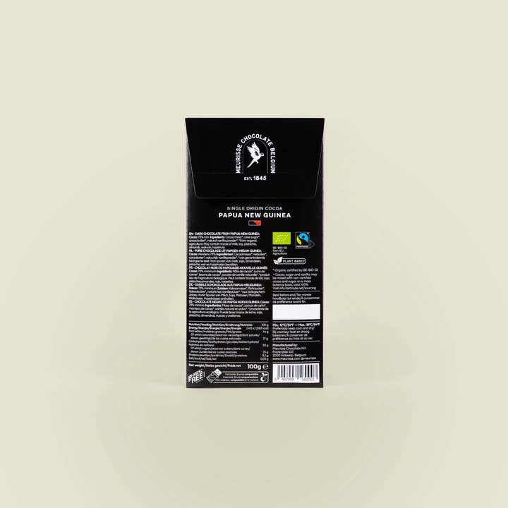MEURISSE - est.1845 - Wholesale Chocolate Bar - Organic Dark Chocolate from Papua New Guinea (100g)2