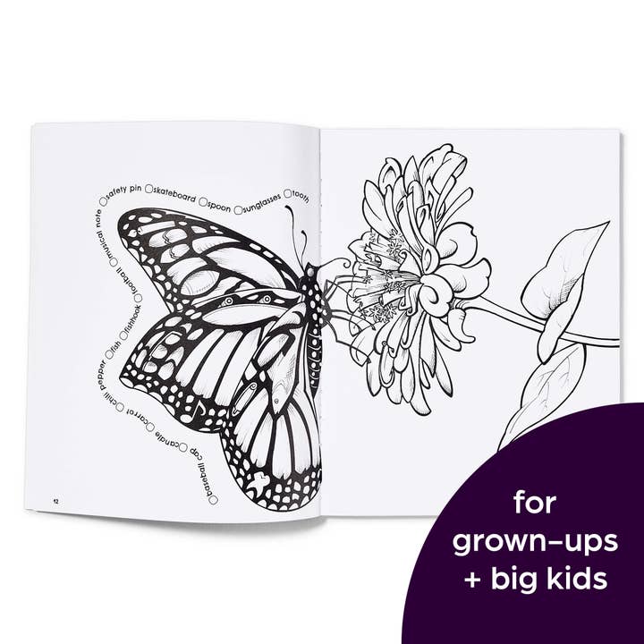 Highlights for Children - Wholesale Coloring & Activity Book - Adult - Hidden in Nature: A Cozy Hidden Pictures Coloring Book2