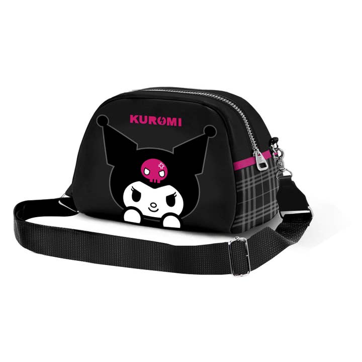 KARACTERMANIA - Wholesale Crossbody Bag - Kids - Hello Kitty Kuromi Skull-Bowling Lite Crossbody Bag