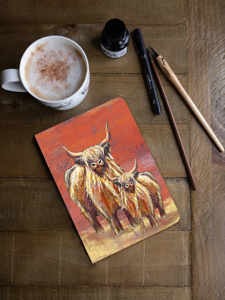 Cuaderno de Tapa Blanda Perfecta Vaca A5 para venta al por mayor de Dollyhotdogs