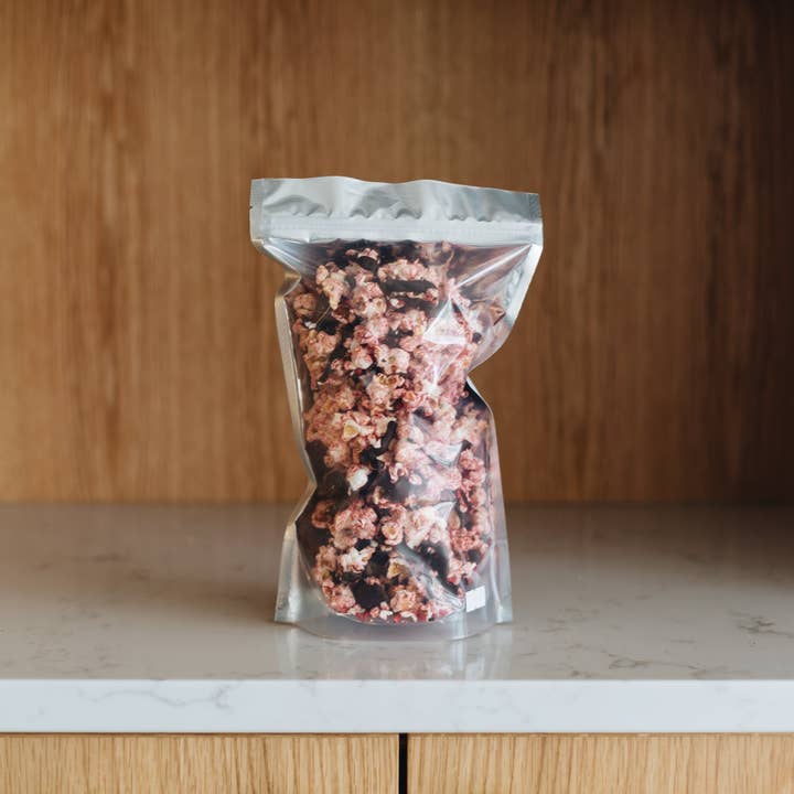 Popnotch Goods - Wholesale Chocolate Covered Sweets - Raspberry Chocolate Popcorn3