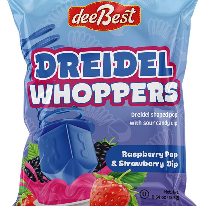 Gotta Get It Gifts - Wholesale Dreidel - Kids - DREIDEL WHOPPER CANDY
