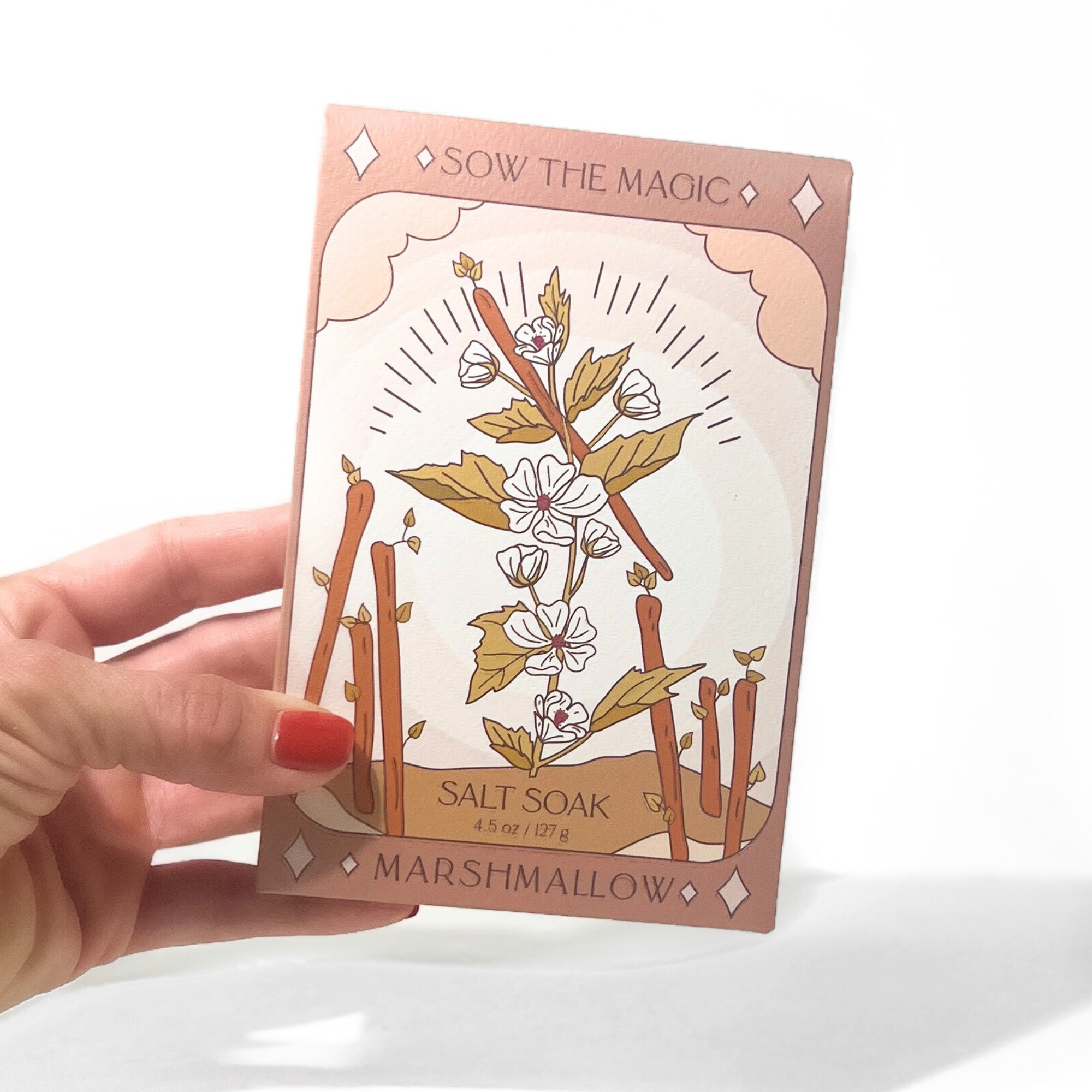 Sow the Magic - Wholesale Bath Salts - Marshmallow Tarot Salt Soak4