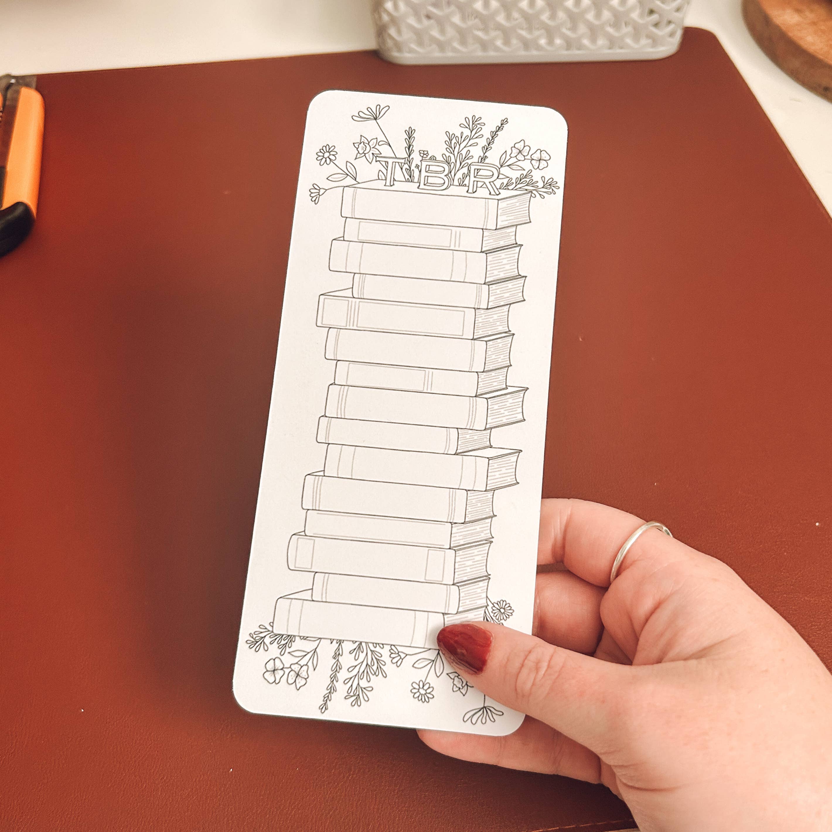 Phoenix Rose Creations - Wholesale Bookmark - Reading List Bookmark1