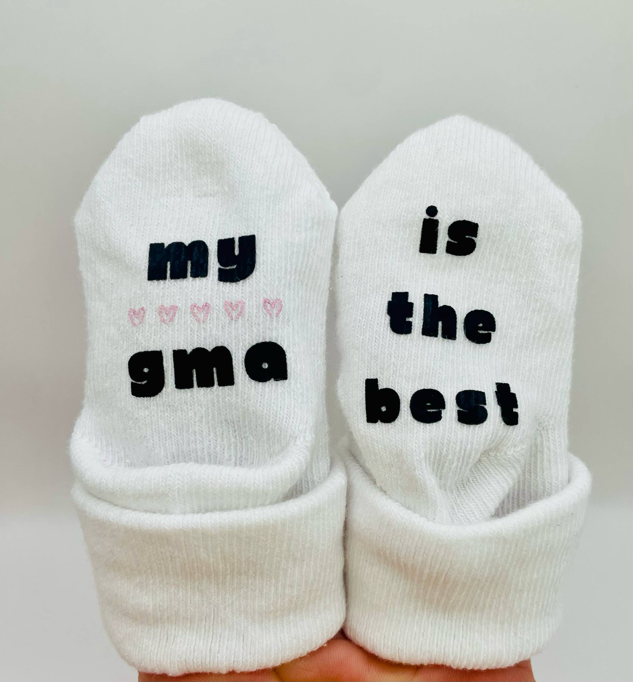 Tiny Toes Market - Wholesale Socks - Kids & Baby - My Grandma Is The Best Infant Socks