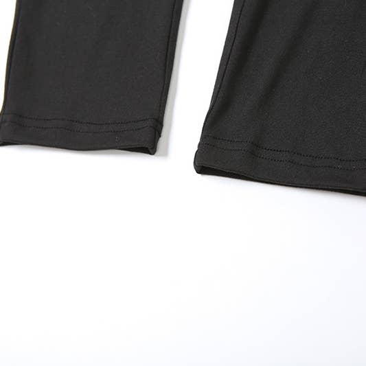 Lily Clothing - Wholesale Top & Pant Set (NOT Loungewear) - Women's - Drawstring Crop Top High Waist Skinny Pants Set33