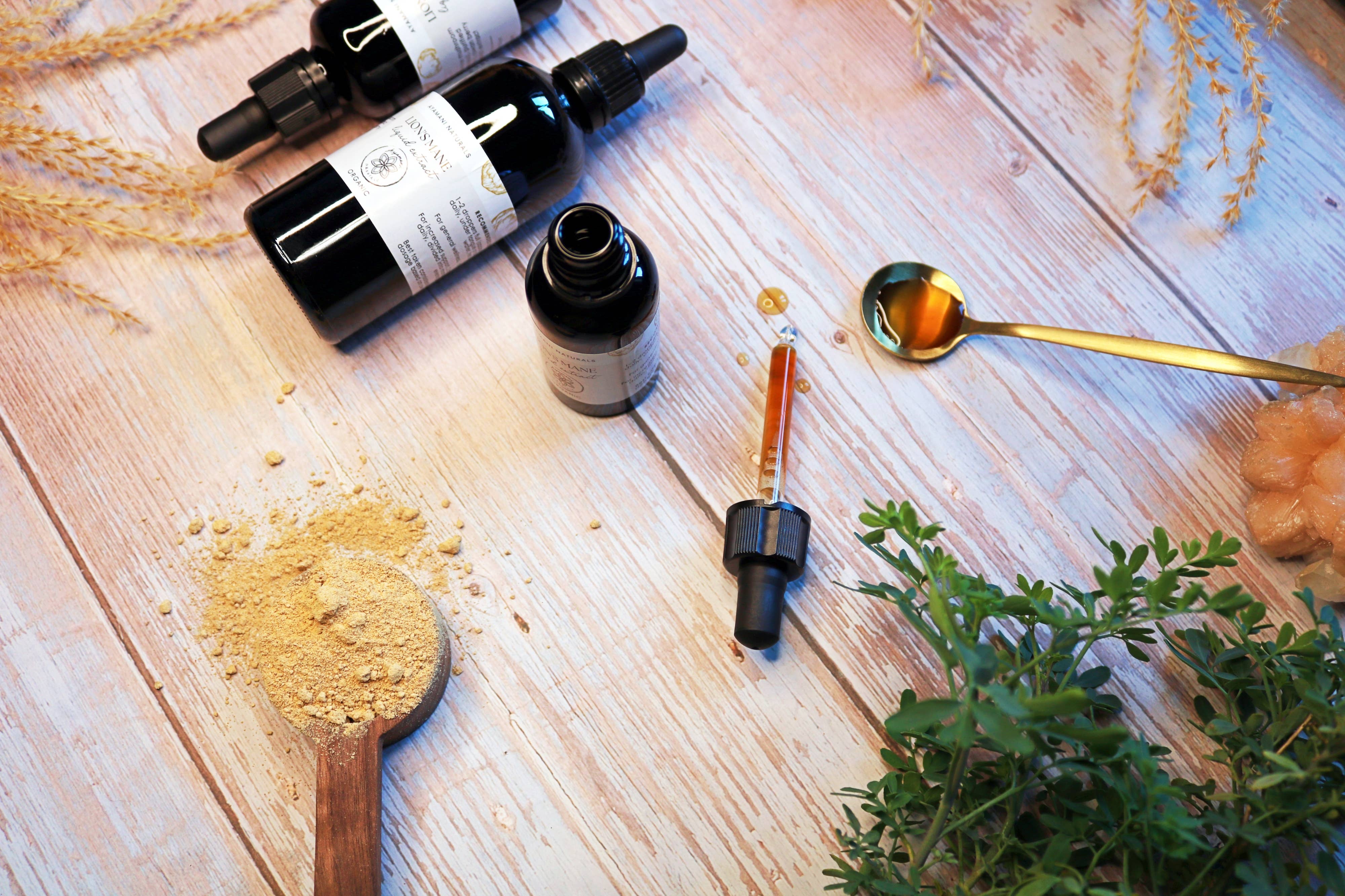 Ayamani Naturals – wholesale Tincture – Lion's Mane 15:1 Liquid Extract Alcohol Free | ORGANIC10