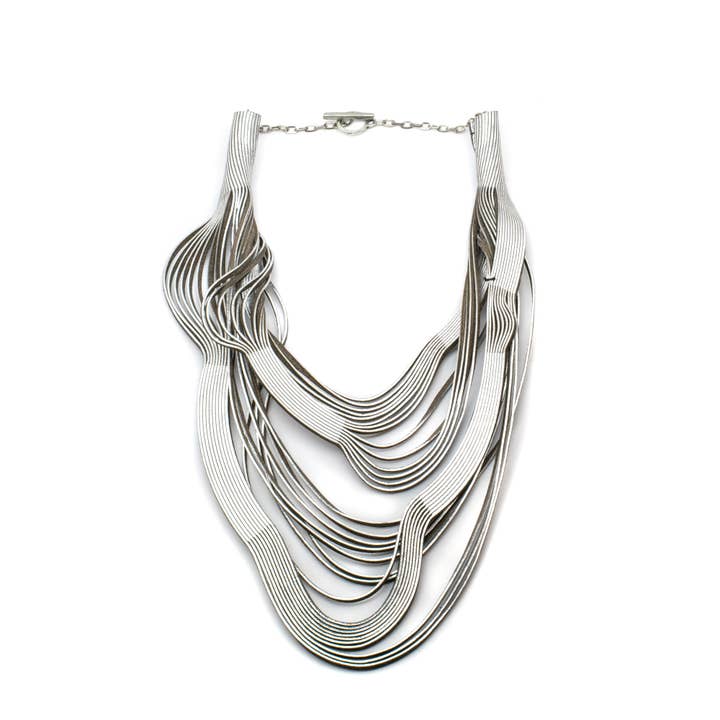 Shorter Whorls Necklace for wholesale by Oropopo