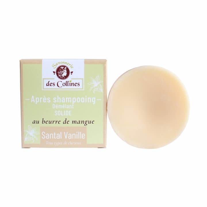 Detangling fast balsam 50g Vanilj Sandelträ för wholesale av Savonnerie des Collines