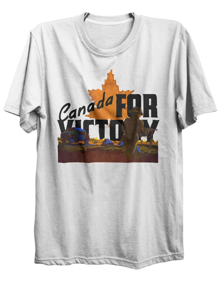 Maglietta Canada For Victory V3 per la vendita all'ingrosso da parte di Canada for Victory
