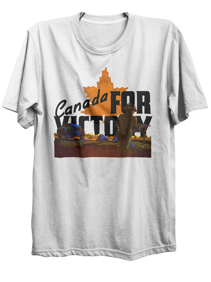 Canada For Victory V3 T-Shirt for wholesale by Canada for Victory