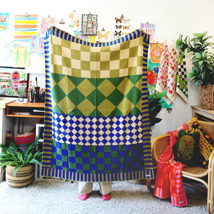 Diamond Checkerboard Pattern Mix & Match Knit Throw Blanket and other Purchase Wholesale knit blanket patterns. Free Returns & Net 60 Terms on Faire trending on Faire.