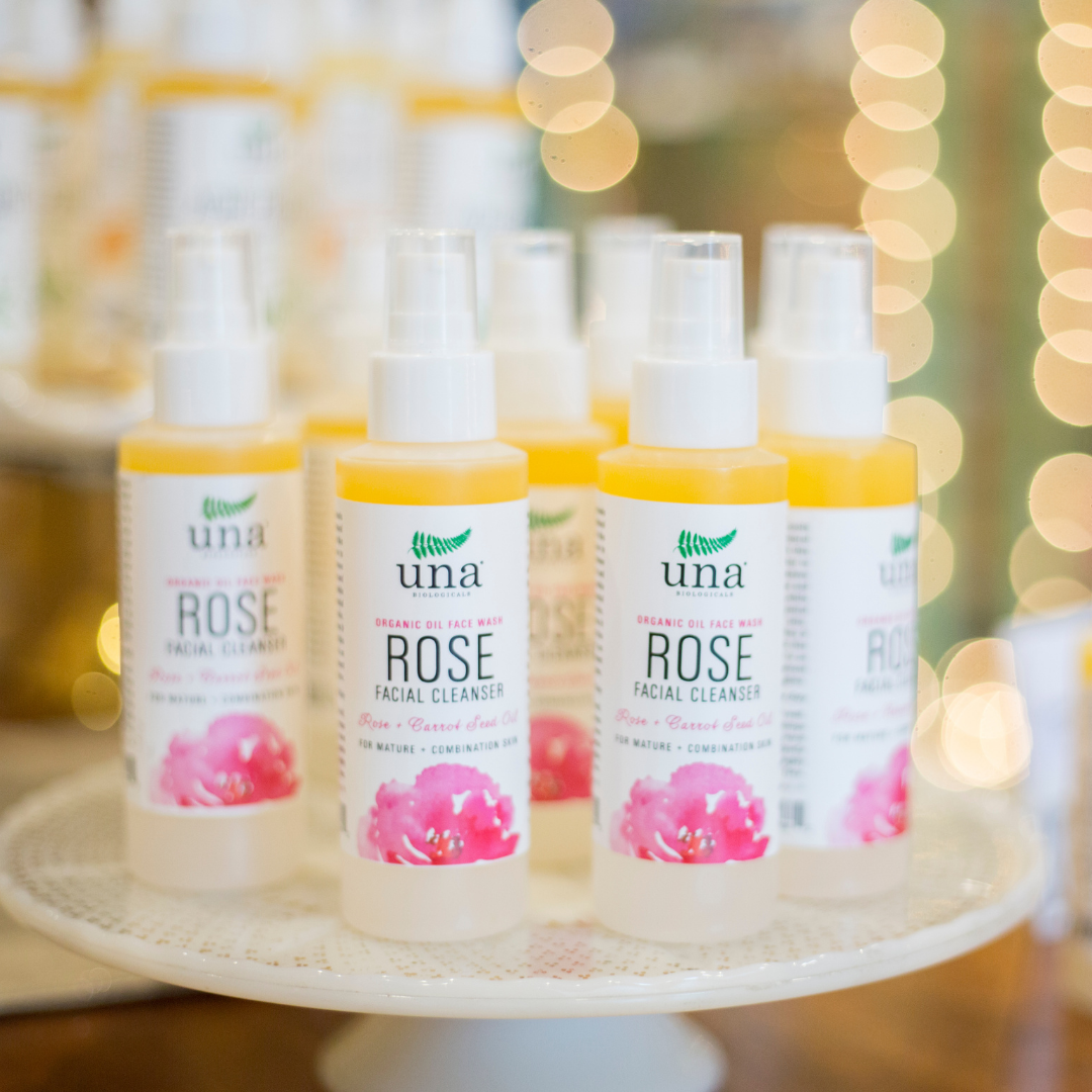 Una Biologicals - Wholesale Facial Cleanser - Rose Gentle Facial Cleanser2