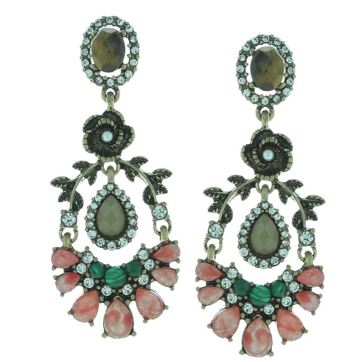 Gala Ready Chandelier Earrings for wholesale by Olivia Welles
