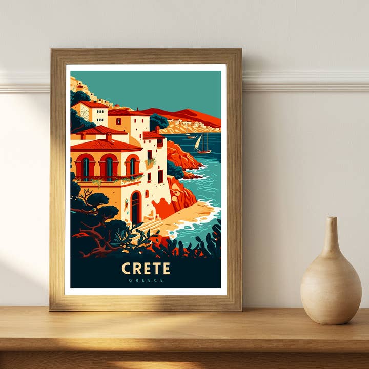InkNPrintz – wholesale Poster – Crete Art Poster3