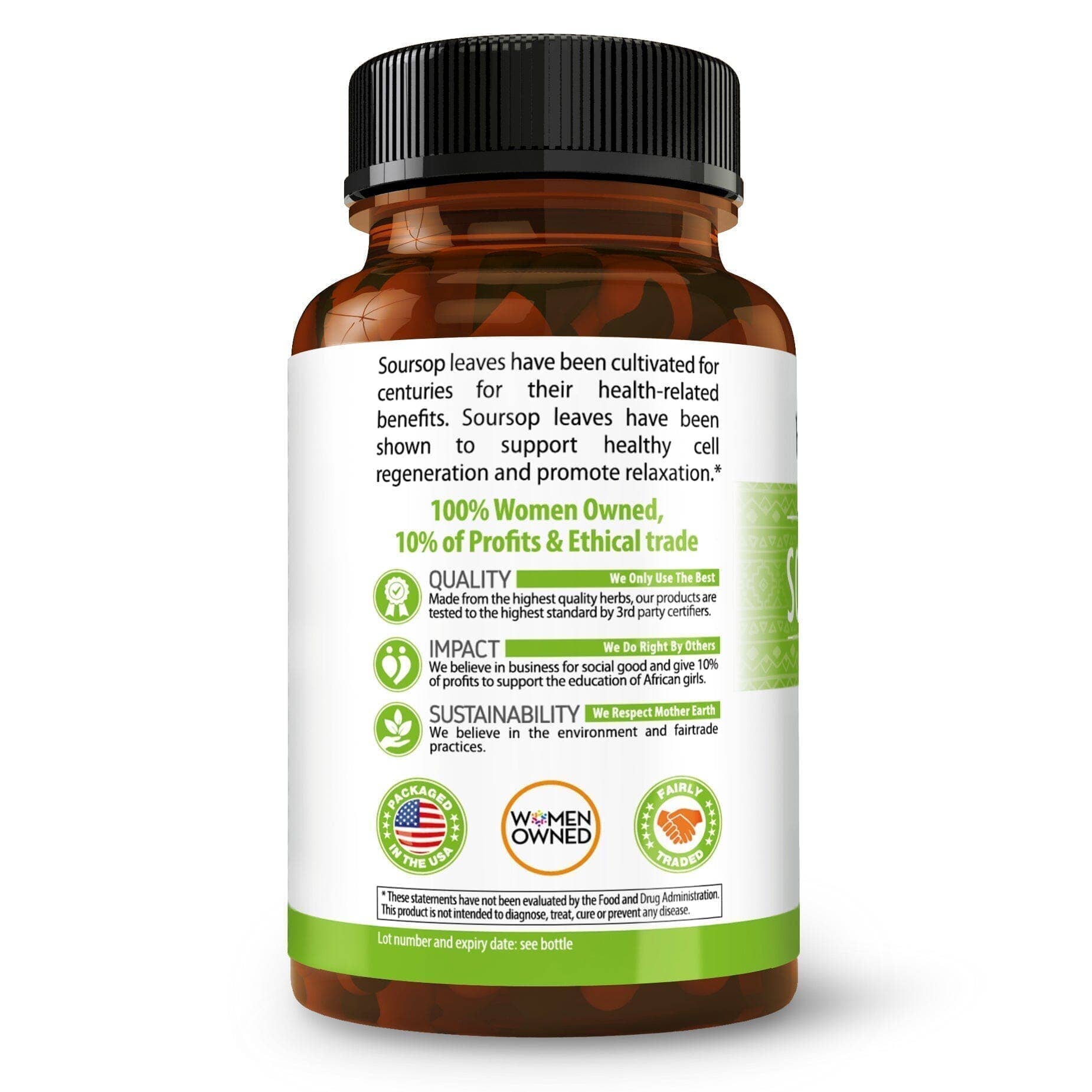 Herbal Goodness - Wholesale Oral Supplement/Vitamin - Graviola (Soursop) Leaf Extract - Capsules 60/700mg2