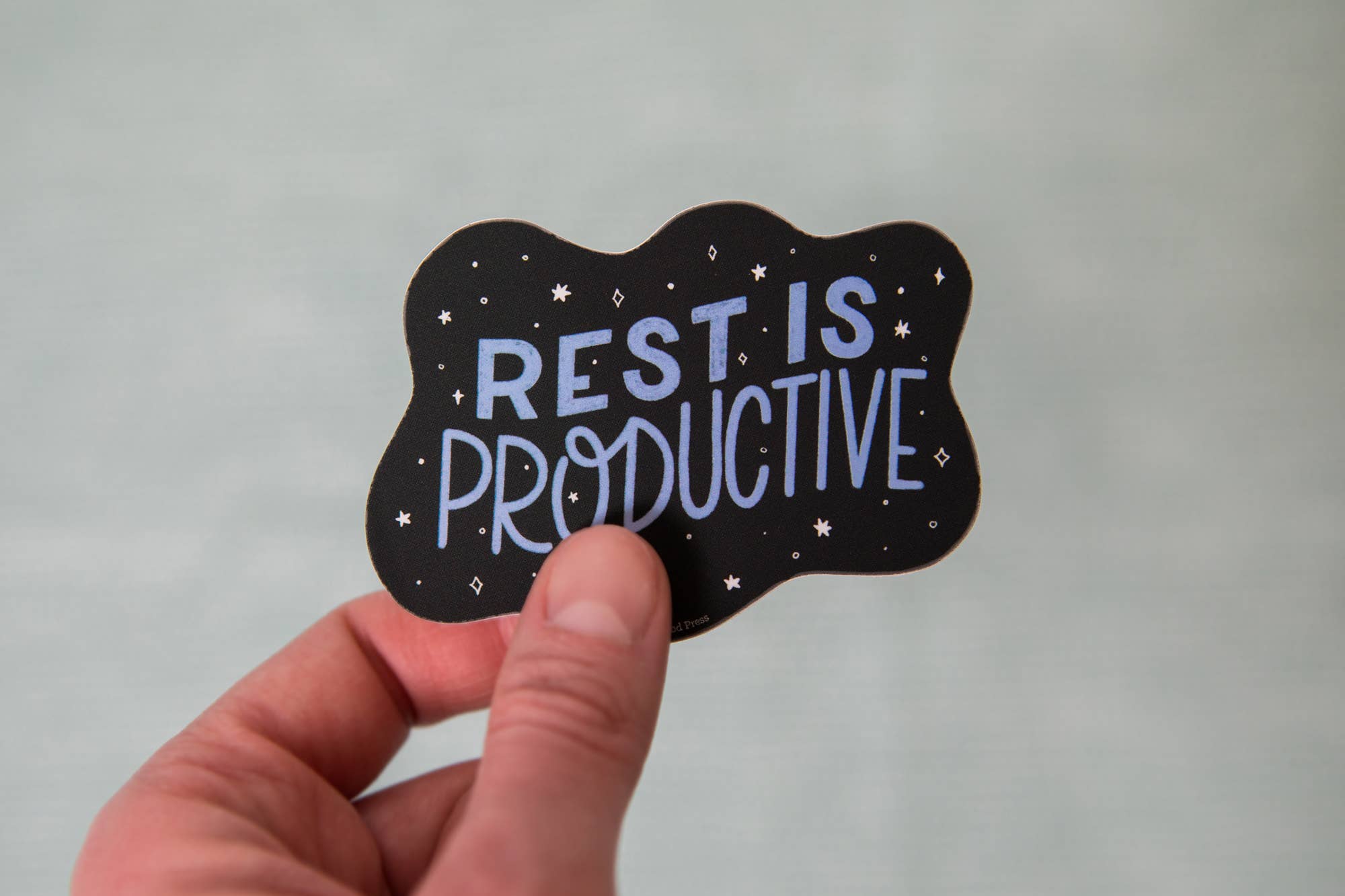 Free Period Press - Wholesale Sticker - Rest is Productive Vinyl Decal Sticker