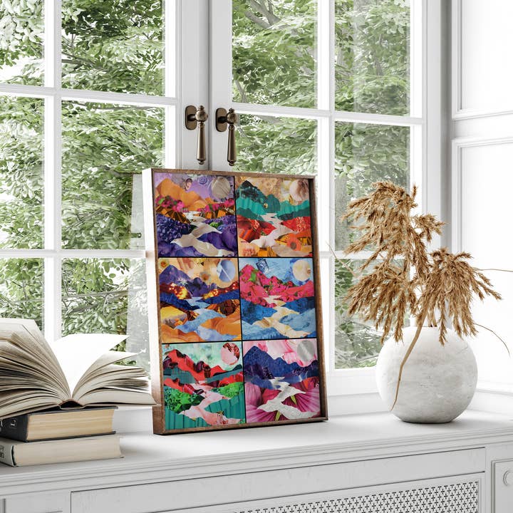 Artpoptart - Wholesale Art Print - Vivid Mountains Art Print2