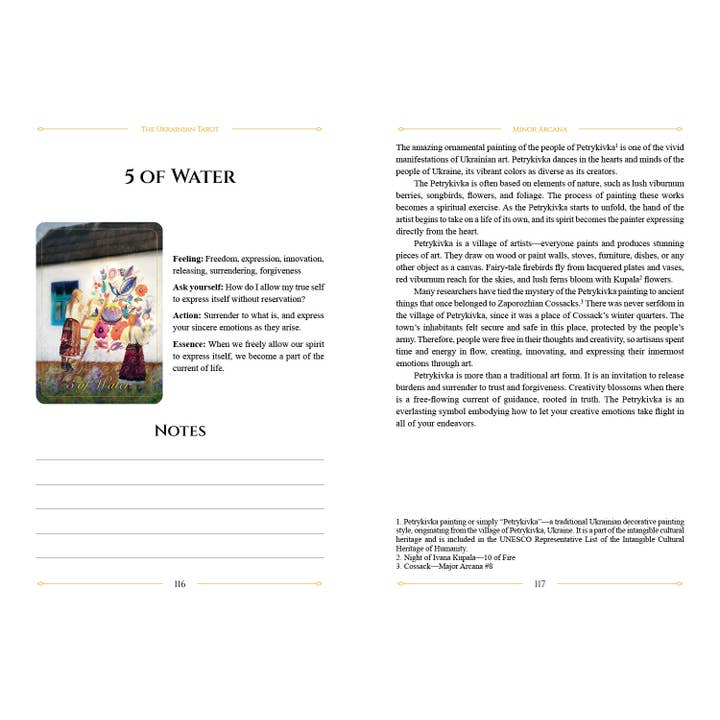 REDFeather – Cartas de tarô por atacado – O Tarô Ucraniano: Flor da Samambaia Mágica4