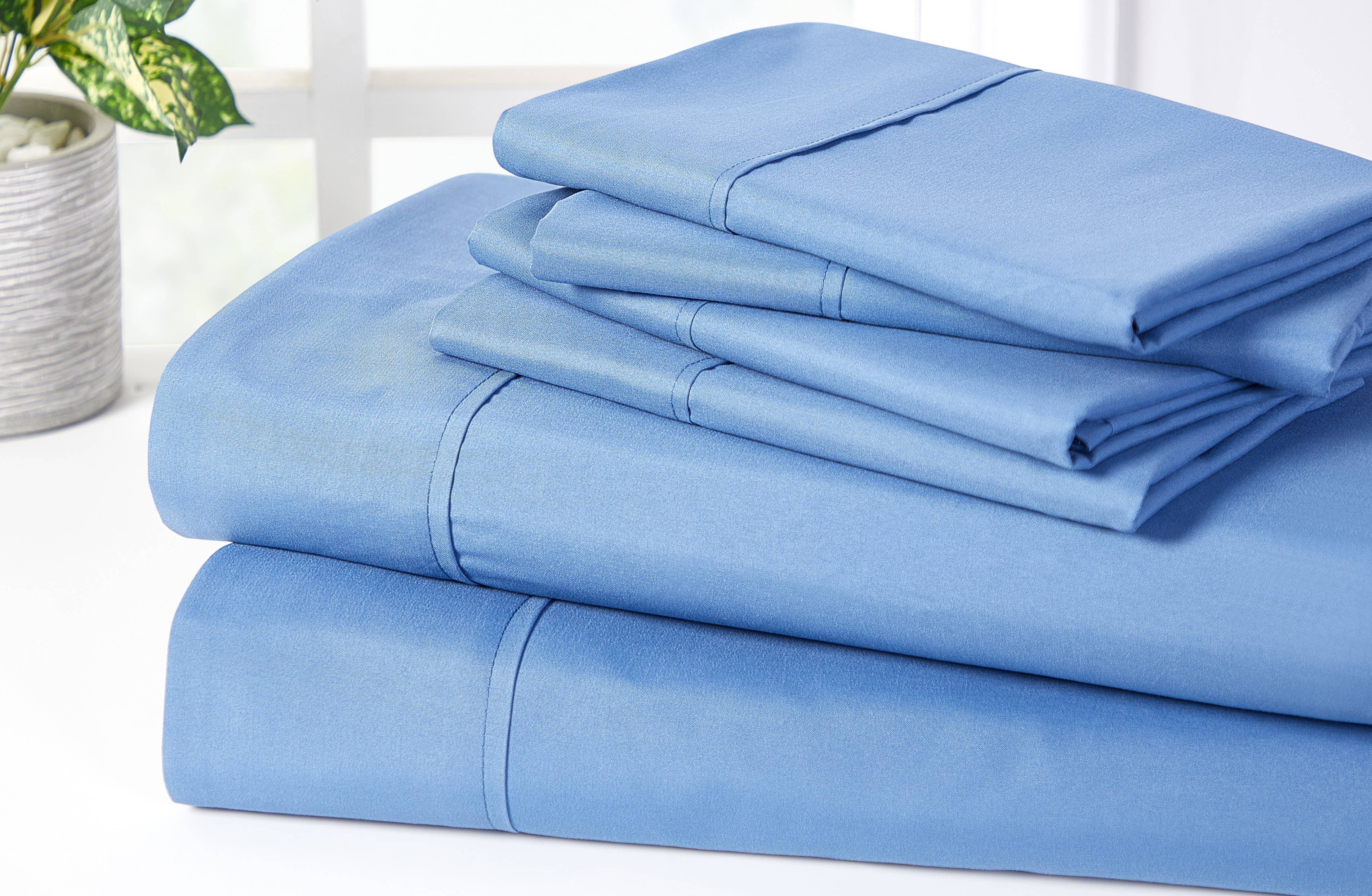 Bed Bath Fashions - Wholesale Sheet Set - Bibb Home 2000 Count 6-Piece Bamboo Sheet Set with Suregrip32