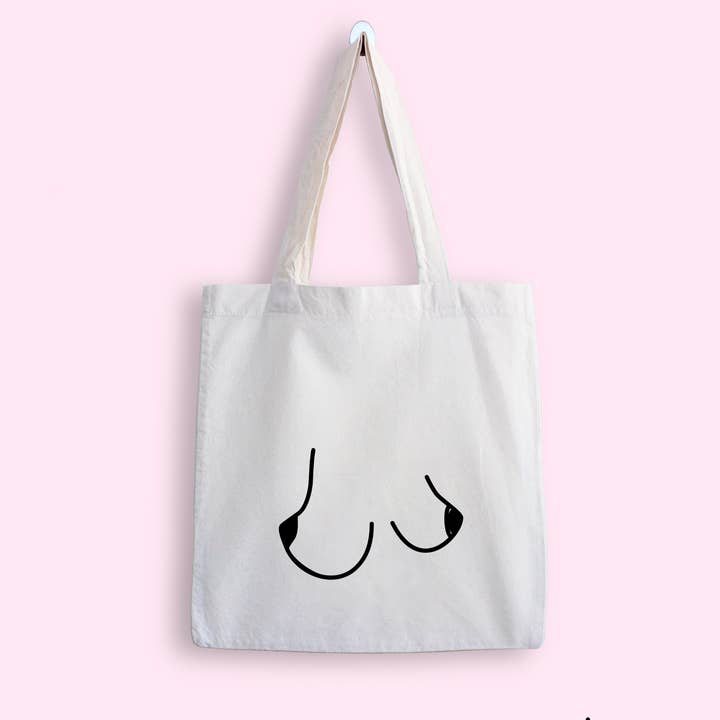 Risqué Gifts - Wholesale Tote Bag - Women's - Boob Tote Bag4