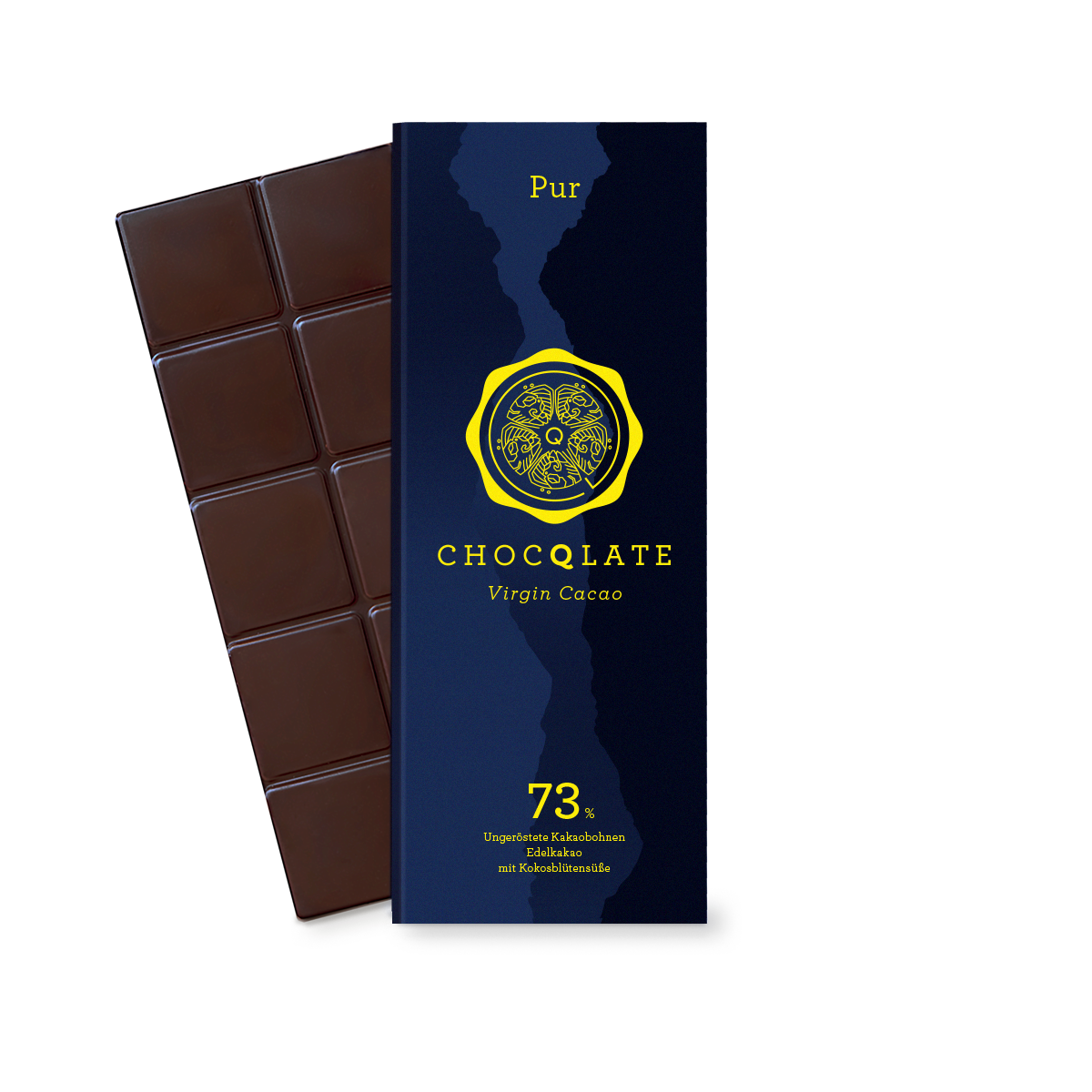 Chocqlate - Wholesale Chocolate Bar - PUR CHOCQLATE organic chocolate - pack of 103