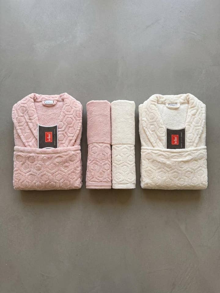 Conjunto de Roupão e Toalha de Hotel Premium por atacado de Ortum Life