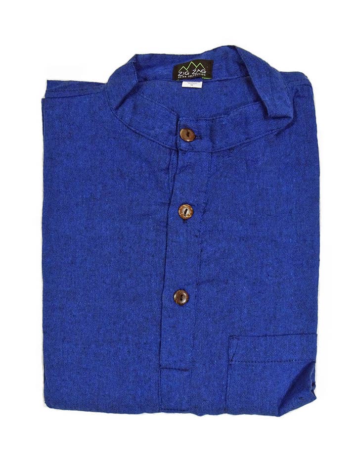 Zig Zag Asian Collection - Wholesale T-Shirt - Men's - Solid Cotton Kurta7