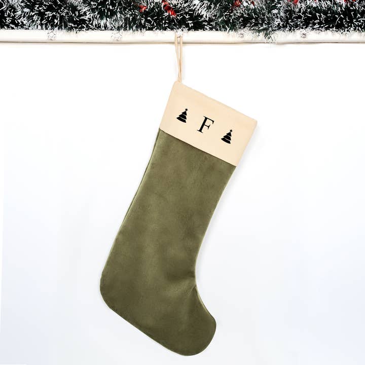 DallasTextile - Wholesale Holiday Stocking - Cotton Cuff Personalizable Christmas Velvet Stockings