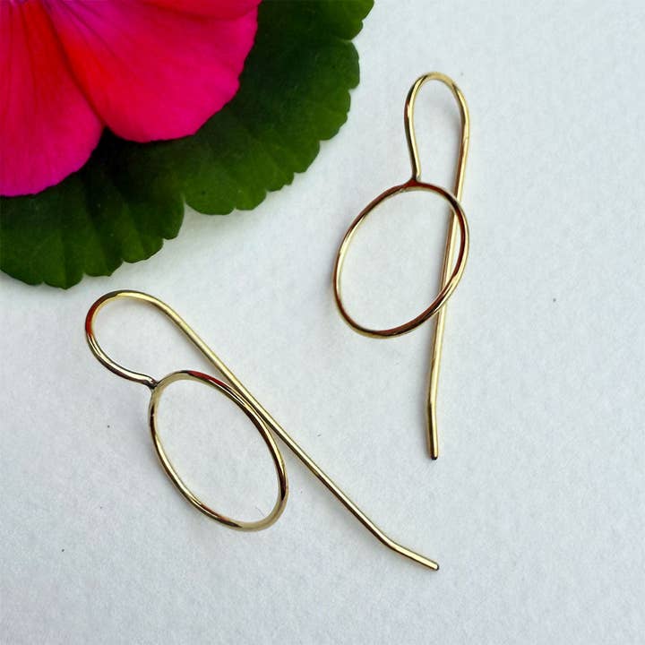 Pendientes de Aro - Latón, Indonesia para venta al por mayor de Women's Peace Collection