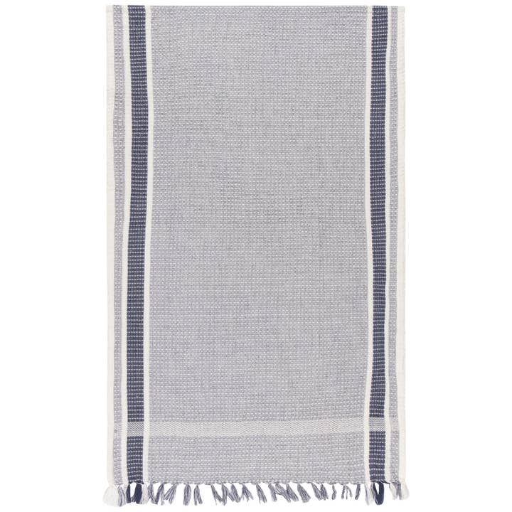 Midnight Blue Soft Waffle Dishtowel for wholesale by Danica Heirloom