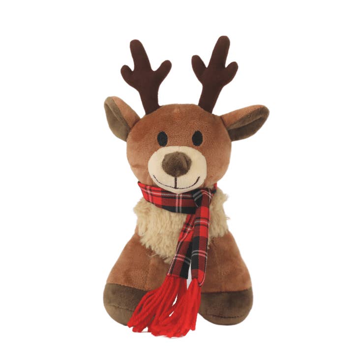 OrangeOnions - Wholesale Stuffed/Plush Toy - Kids & Baby - Plushible Christmas Plush 8-Inch Randall the Reindeer
