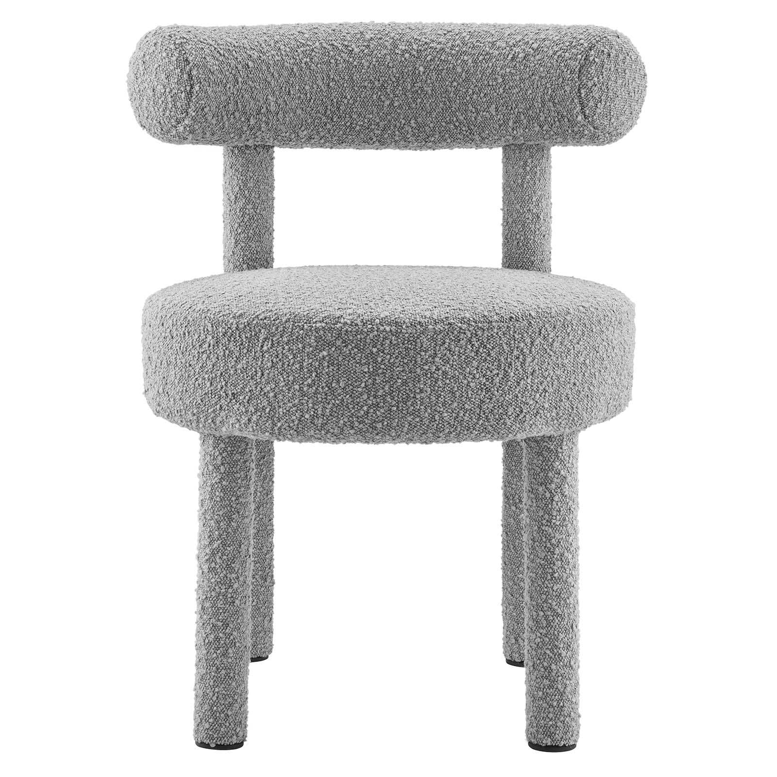 Modway - Wholesale Chair - Toulouse Boucle Fabric Dining Chair9