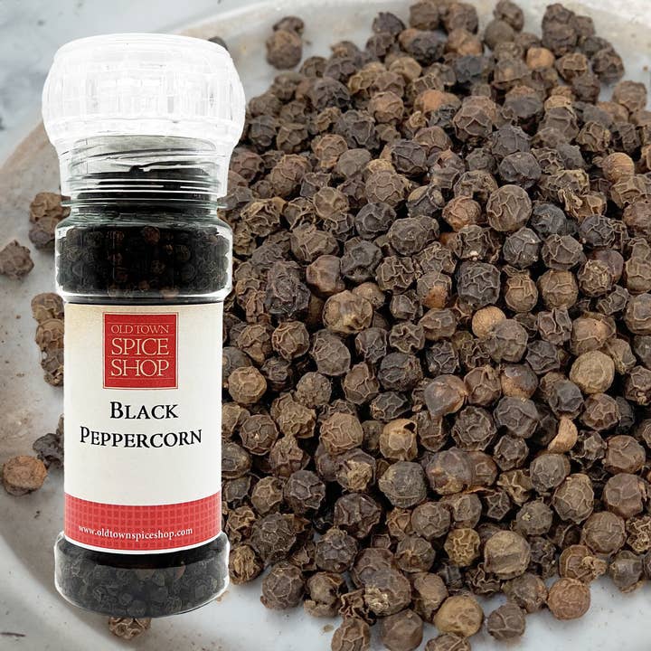 Black Peppercorn, Whole, Fresh Black Pepper for Grinding for wholesale by Old Town Spice Shop