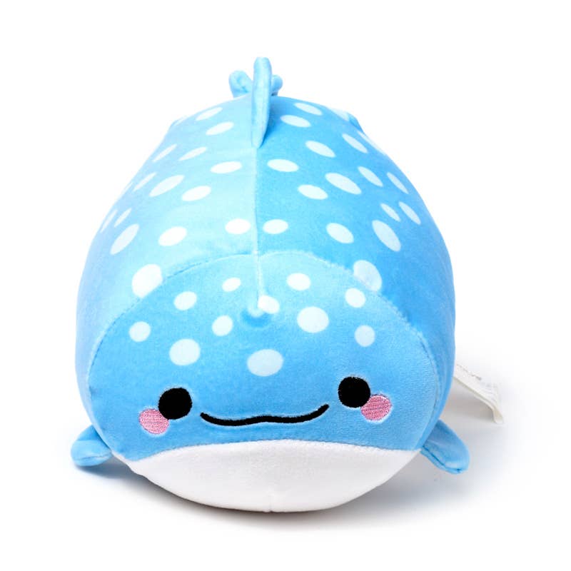 Puckator Ltd - Wholesale Travel Pillow - Squidglys Adoramals Aoi the Whale Shark Plush Toy1