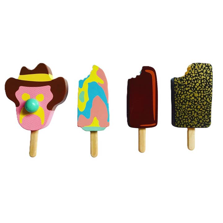 Make Me Iconic - Wholesale Wood Toy - Kids - WOODEN TOY - AUSTRALIAN ICE CREAMS MELT14
