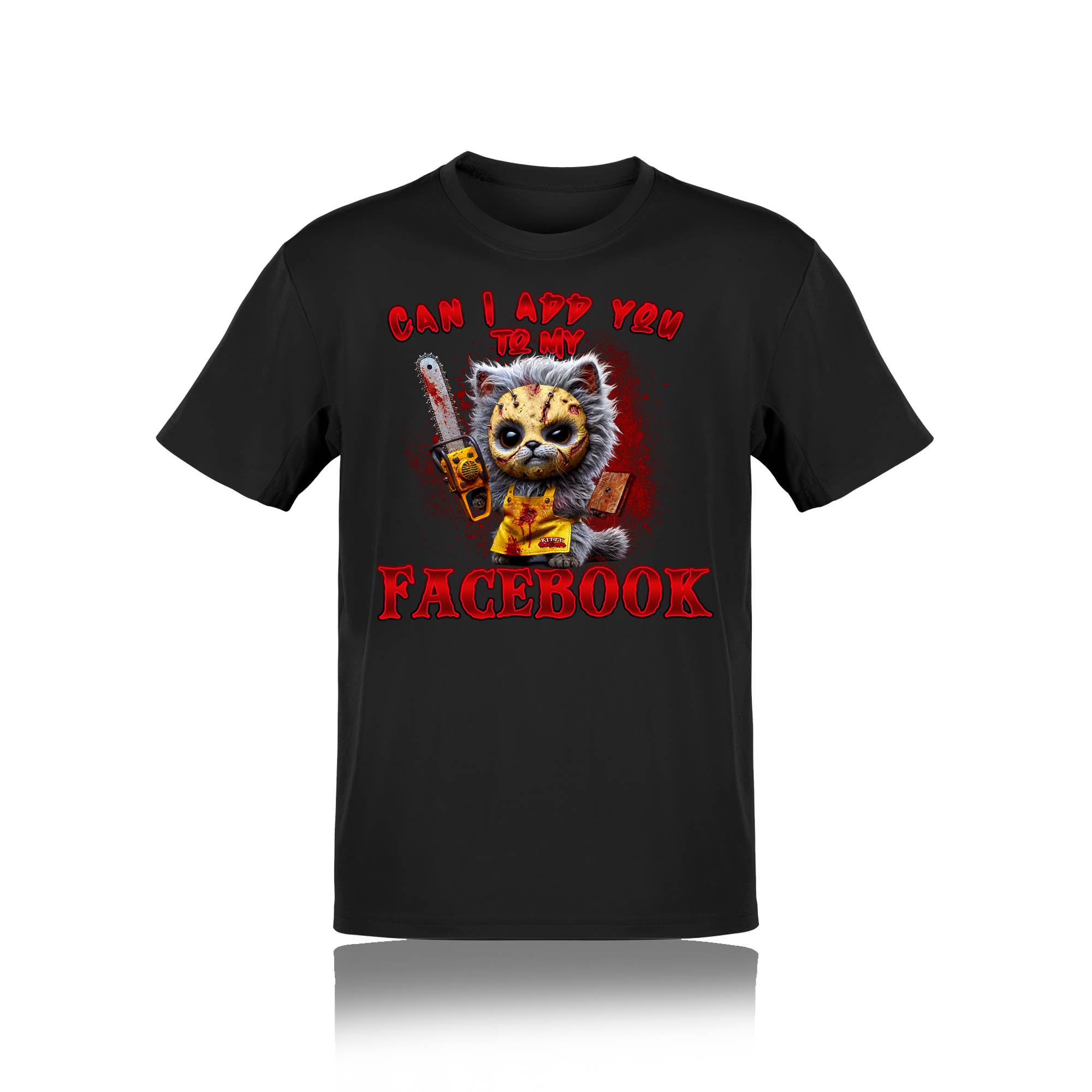 SquatchSwag - Wholesale T-Shirt (Graphic) - Unisex - Kitty Slashers - Add You to my Facebook