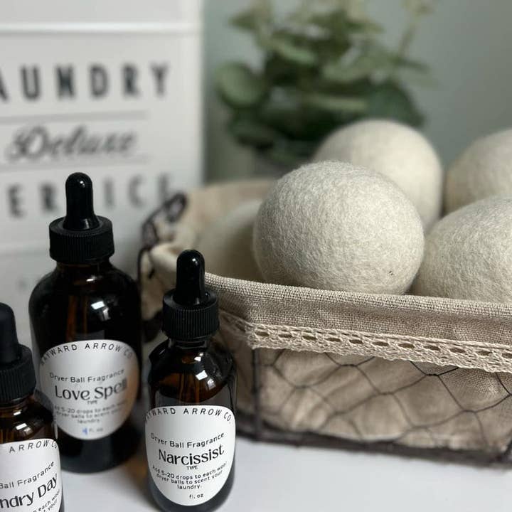 Wayward Arrow Co - Wholesale Dryer Balls - Wool Dryer Ball Oil Refresher