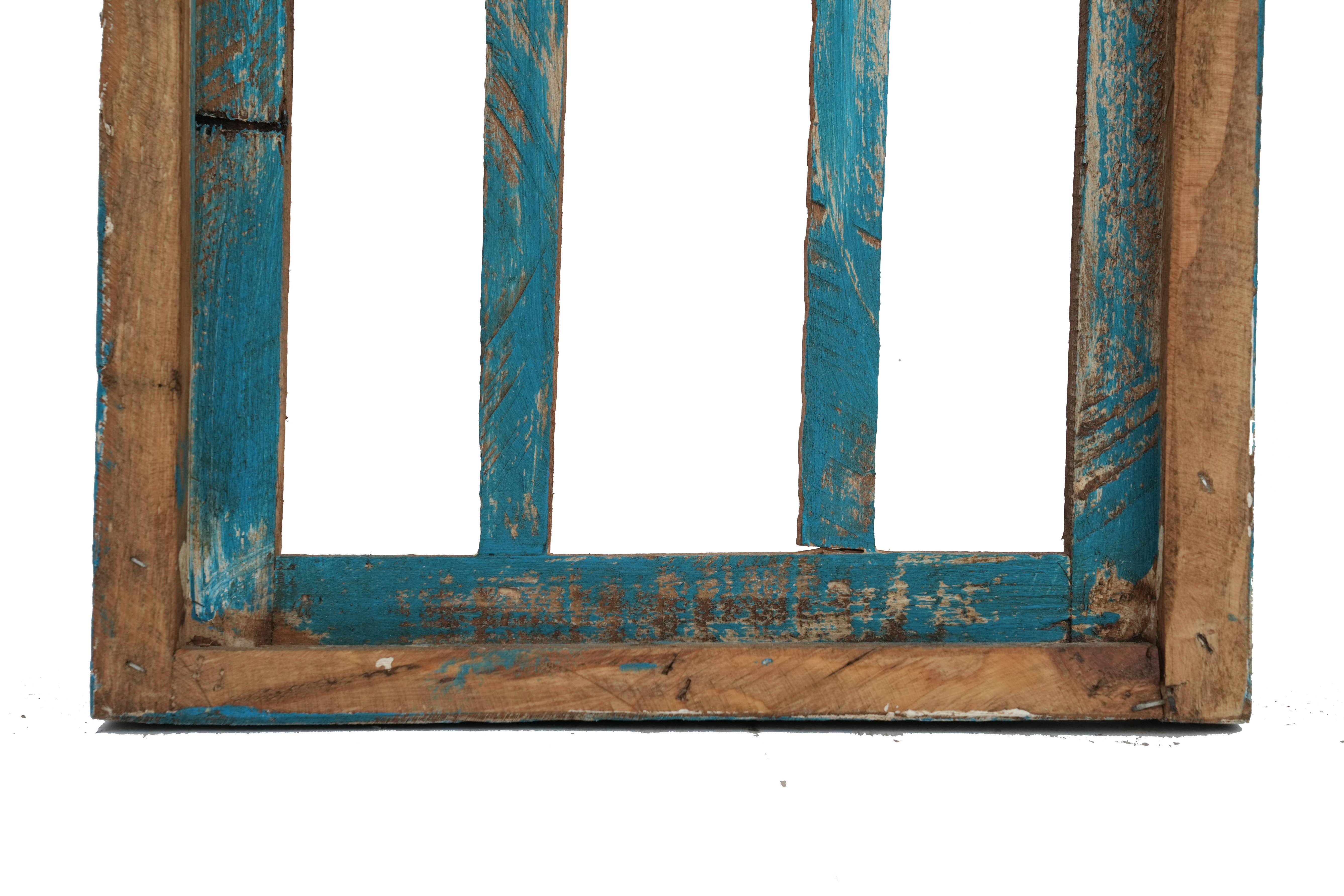 My Amigos Imports - Wholesale Wall Accent - Cathedral Wall Wood Windows-Set 3-WH-Wall Decor-Turquoise9