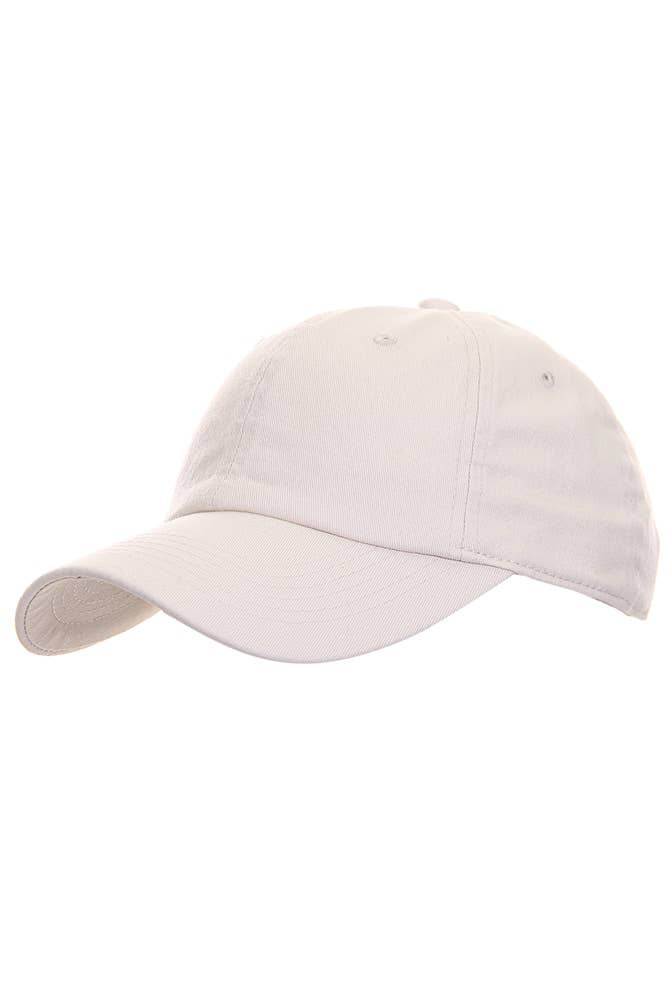 Hana - Wholesale Honkbalpet - Dames - C.C effen katoenen klassieke baseballpet26