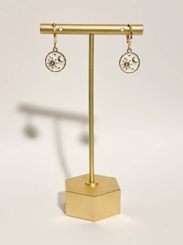 Astra Huggie Hoops for wholesale by IreDesign Studio