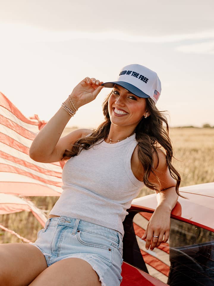 LAND OF THE FREE for wholesale by Worthy Hat Co.