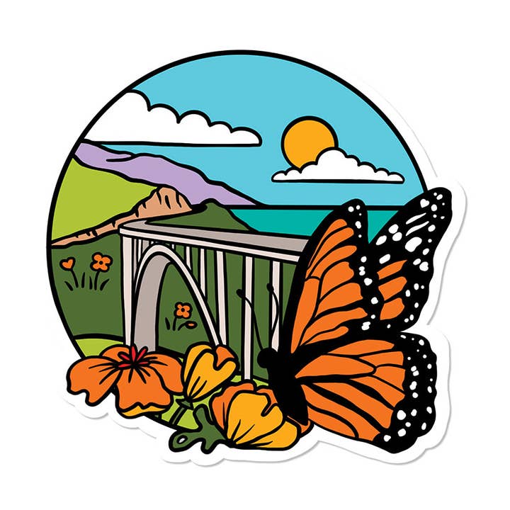 Monterey Big Sur Sticker and other Purchase Wholesale bigliettini bomboniere. Free Returns & Net 60 Terms on Faire trending on Faire.