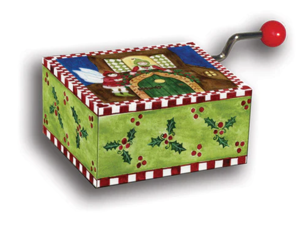 Enchantmints – wholesale Musikdosa - Barn och baby – 2025 Jul Mini Musiklåda Display - 16 st Partihandel5