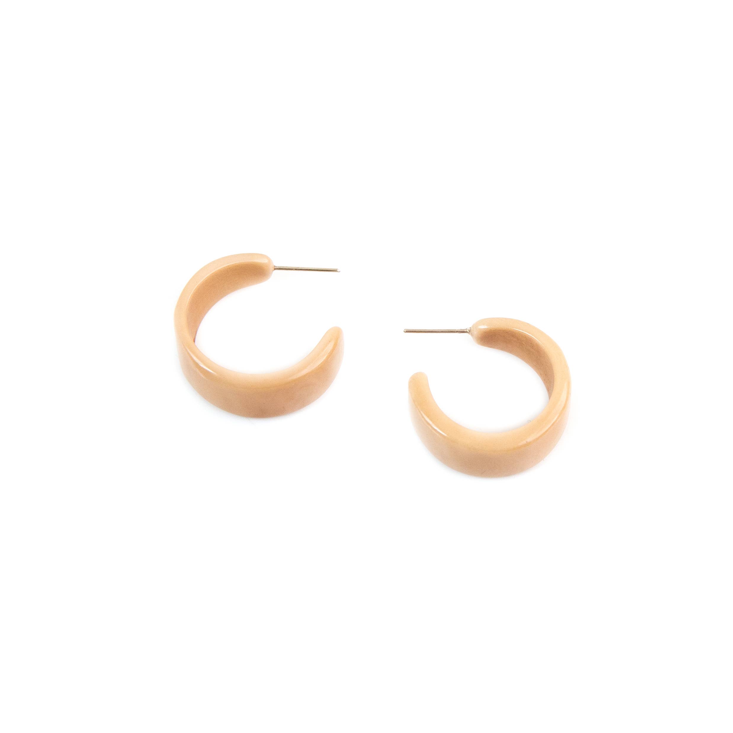 Organic Tagua Jewelry - Vente Créoles - Boucles d'oreilles Daf2