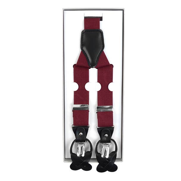 Selini New York - Wholesale Suspenders - Men's - Men's Boxed Button Strap and Clip-On Suspenders14