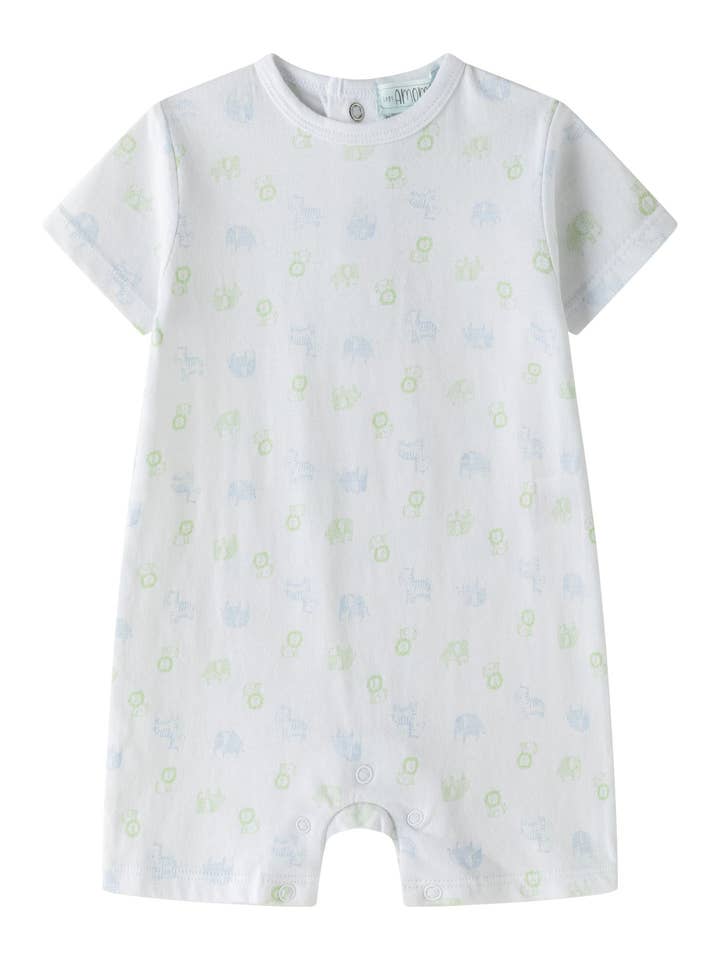 Baby pyjama korte mouw BBV76057 voor wholesale door Newness Kids